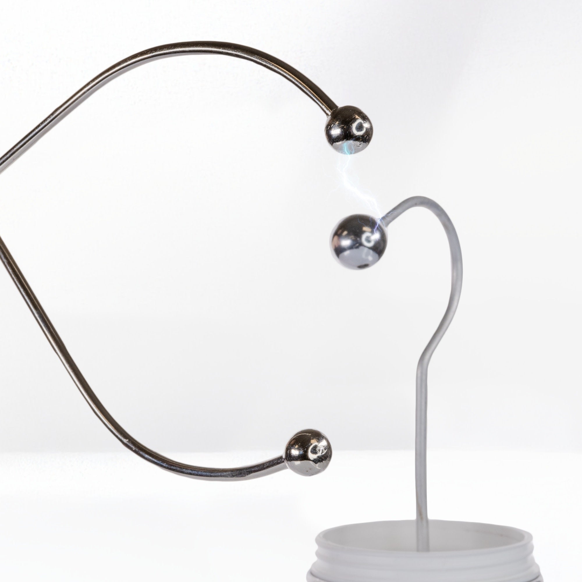 Electrostatic Discharge Tongs with Brass Spheres, 20cm