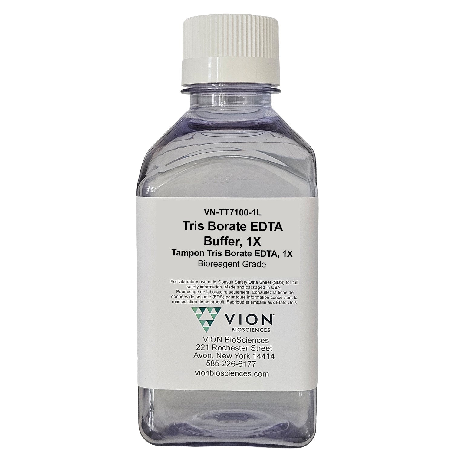 Tris Acetate EDTA (TAE) Buffer, 1X Ready-to-Use