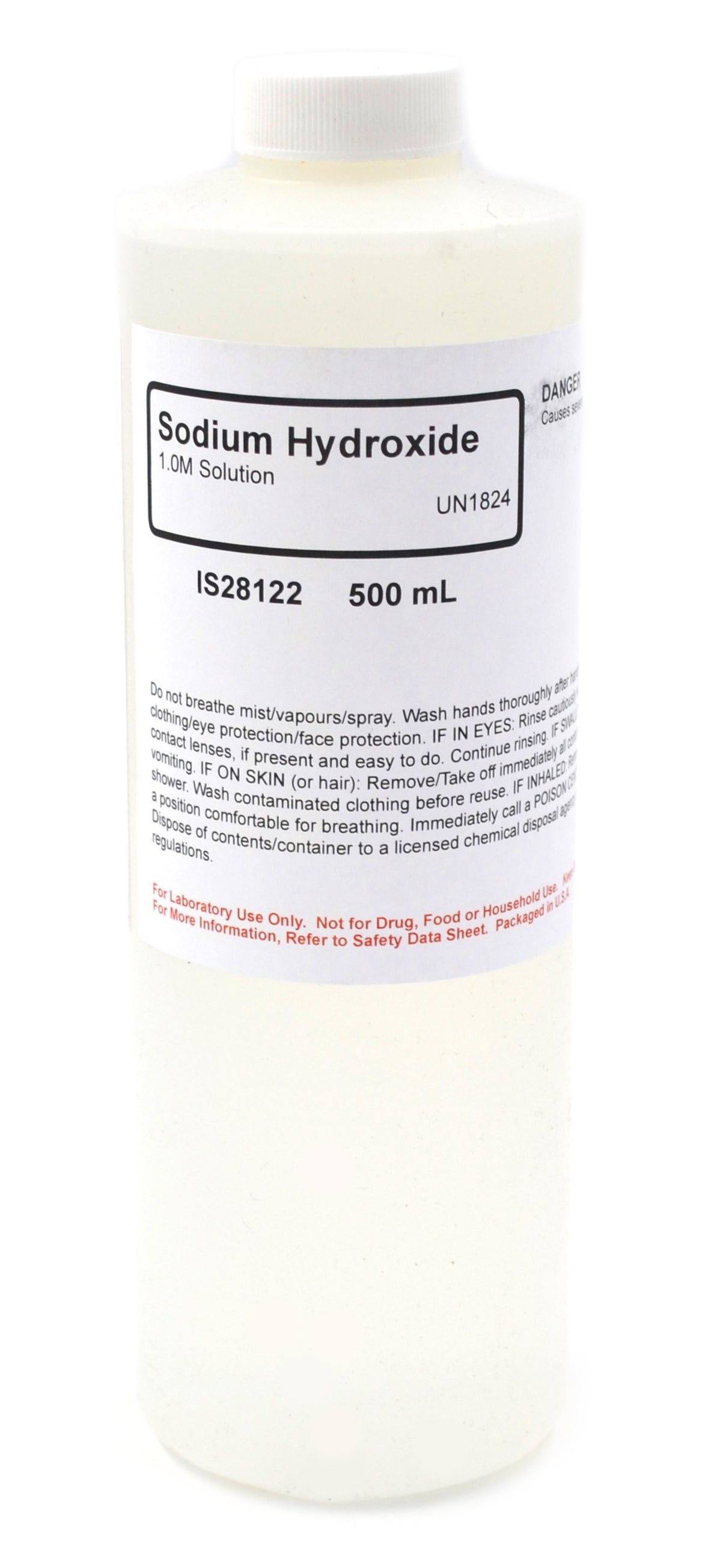 Sodium Hydroxide Solution, 1M, 500mL