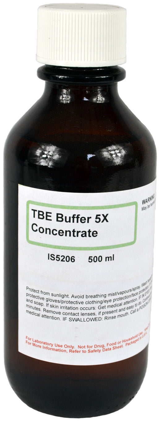 5X TBE Electrophoresis Buffer Concentrate, 500mL