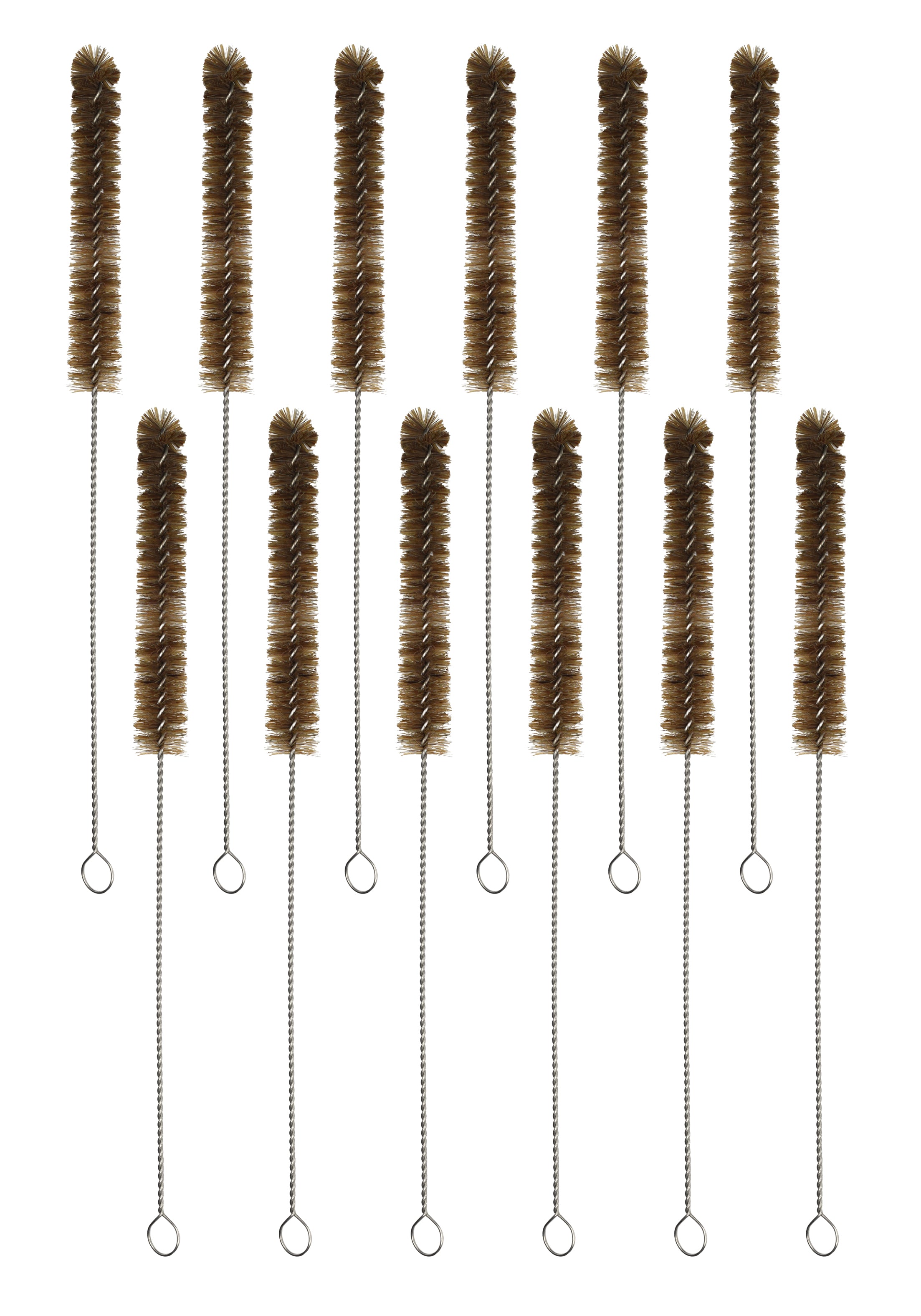 Bristle Cleaning Brush for 0.3"-0.5" Tubes
