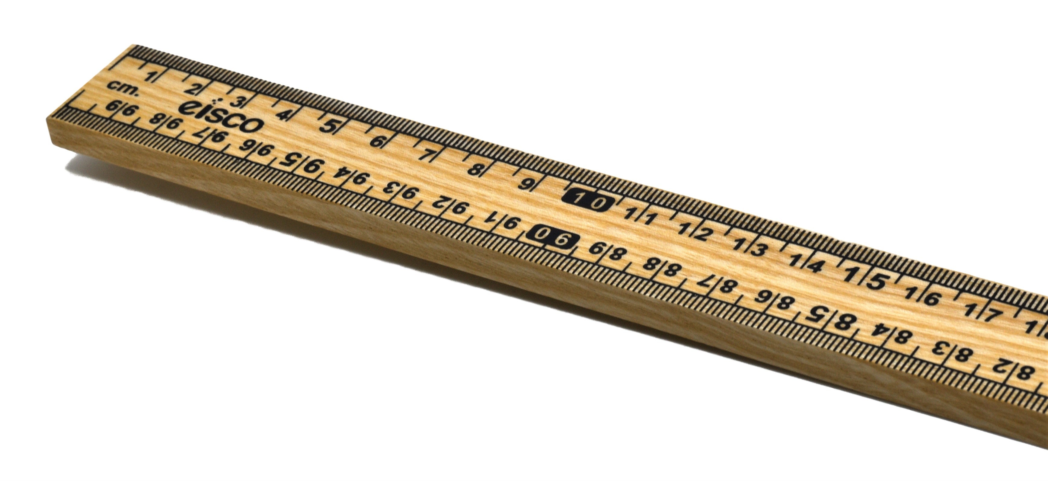 Hardwood Meter Stick with Horizontal Reading, 1m