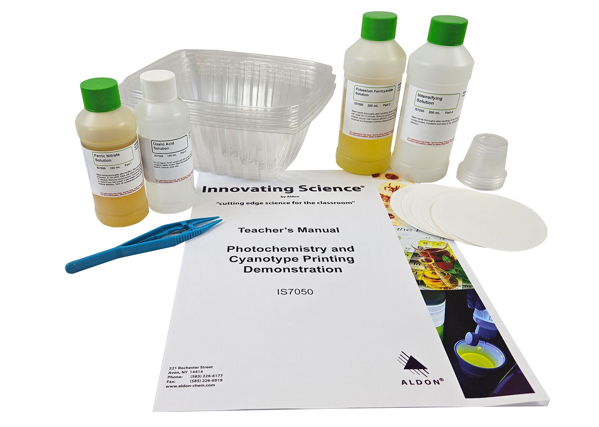 Photochemistry and Cyanotypes Prussian Blue Printing Kit