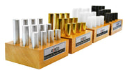 48-Piece Density Cylindrical Bars Super Set (Brass, Aluminum, PVC, Polypropylene)