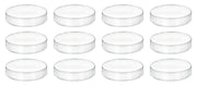 Translucent Polypropylene Petri Dish with Lid, 12-Pack