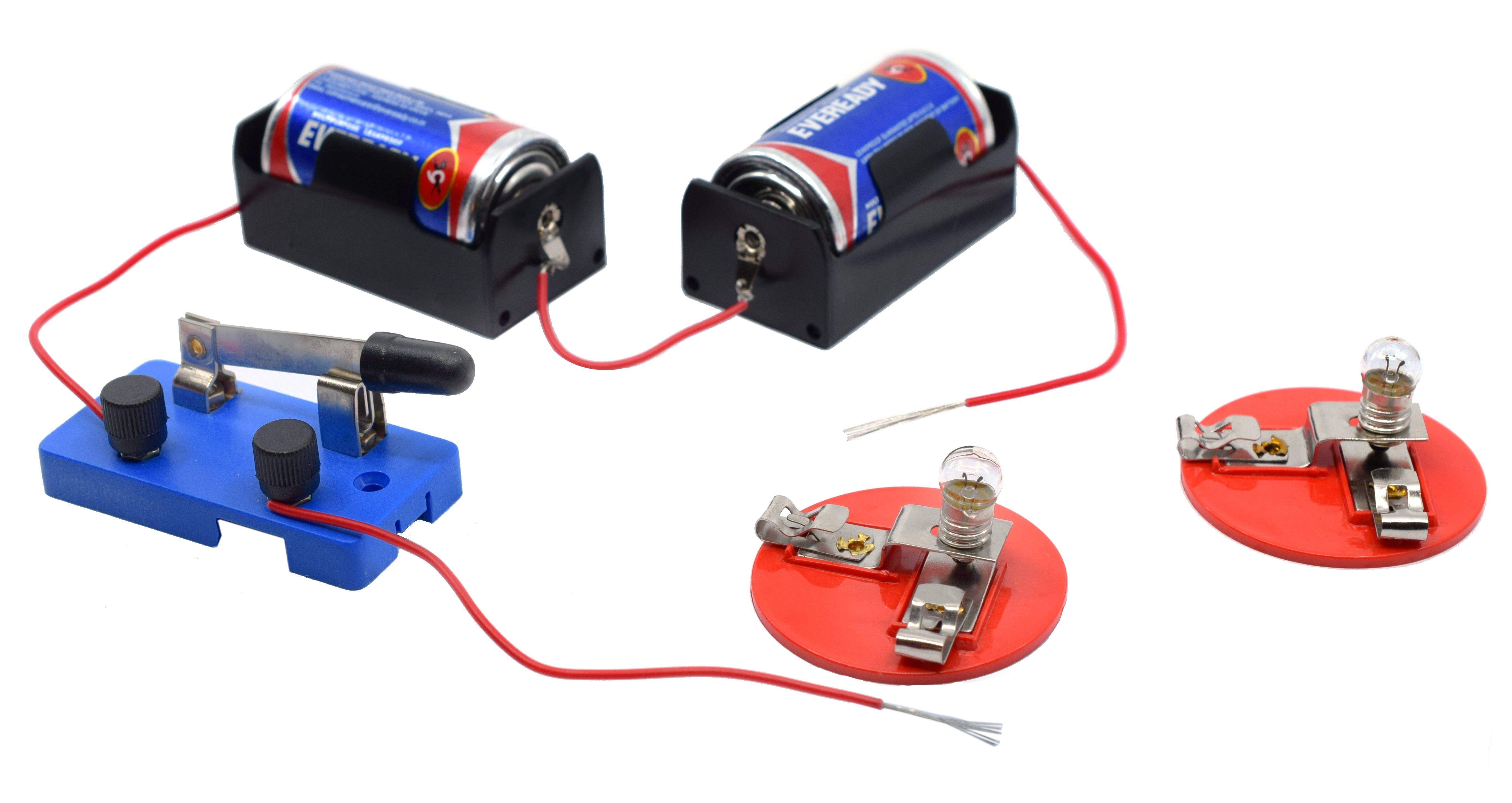 Simple Circuit Kit for Series and Parallel Wiring