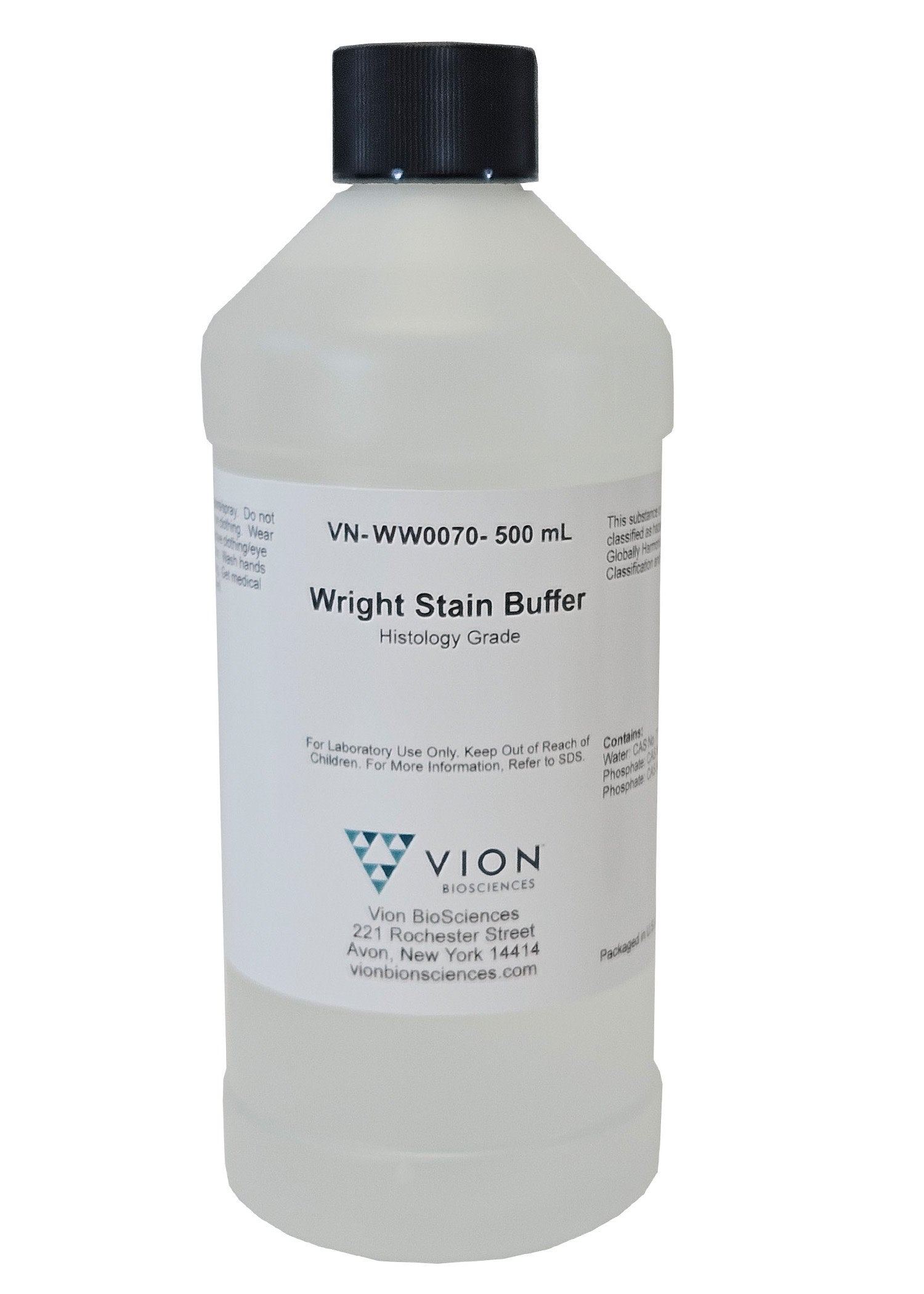 Wright's Stain Buffer, pH 6.4, 500mL