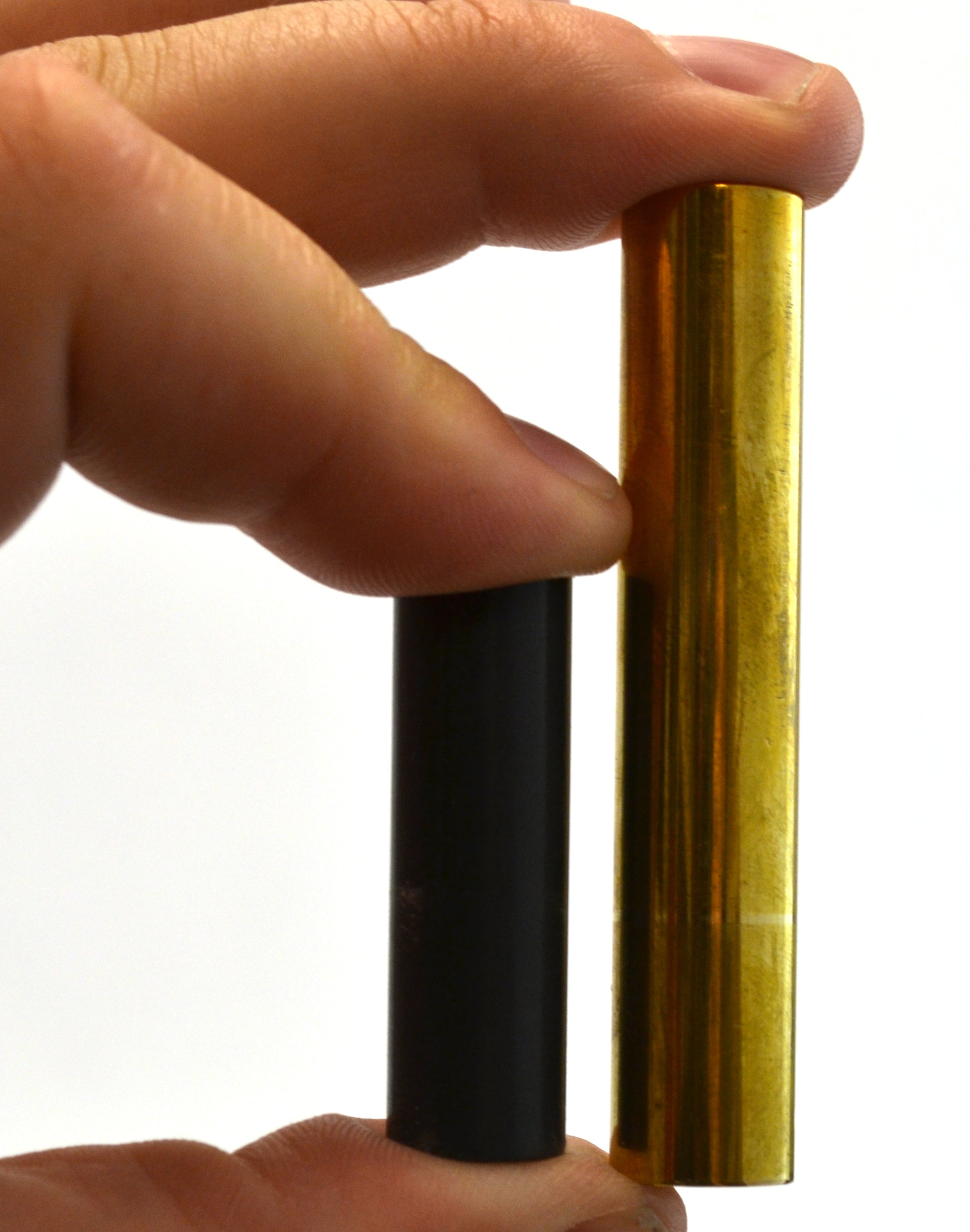 48-Piece Density Cylindrical Bars Super Set (Brass, Aluminum, PVC, Polypropylene)