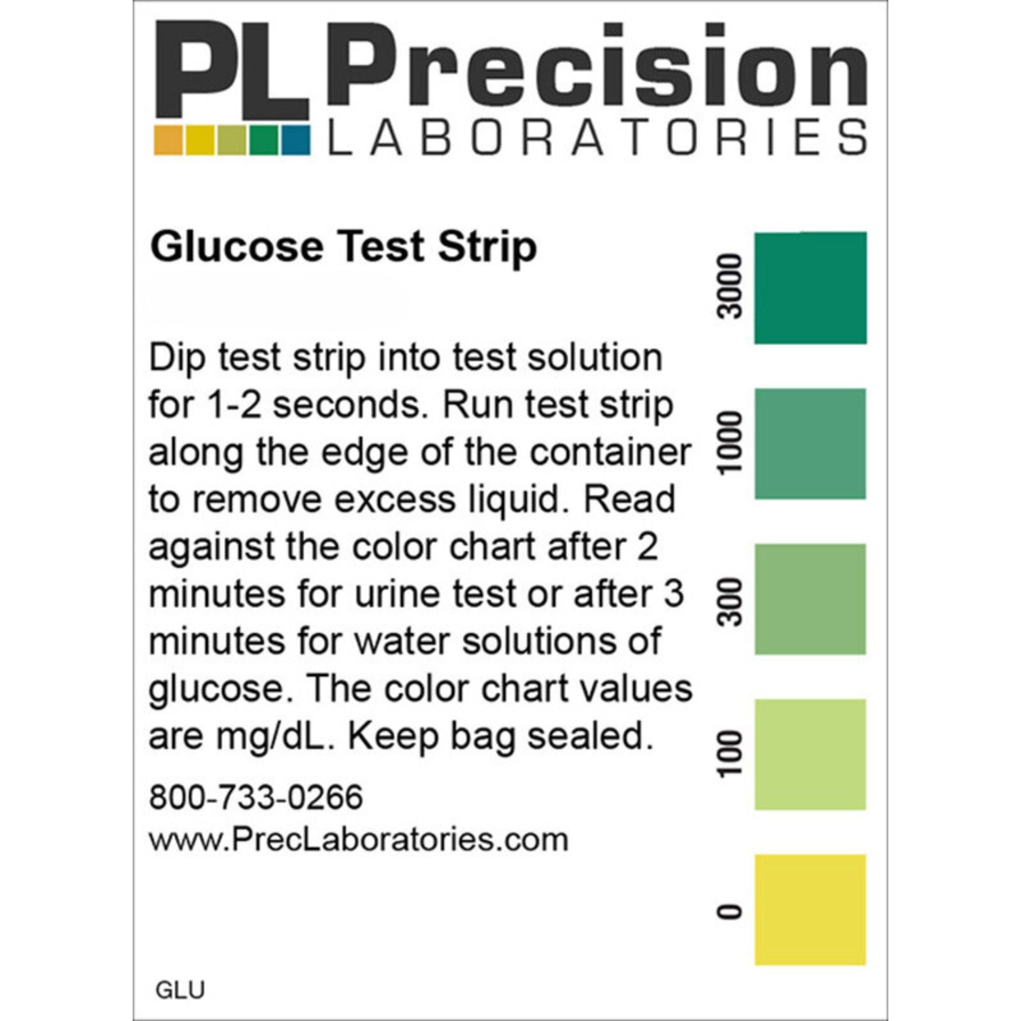 Glucose Test Strip, 100-Pack