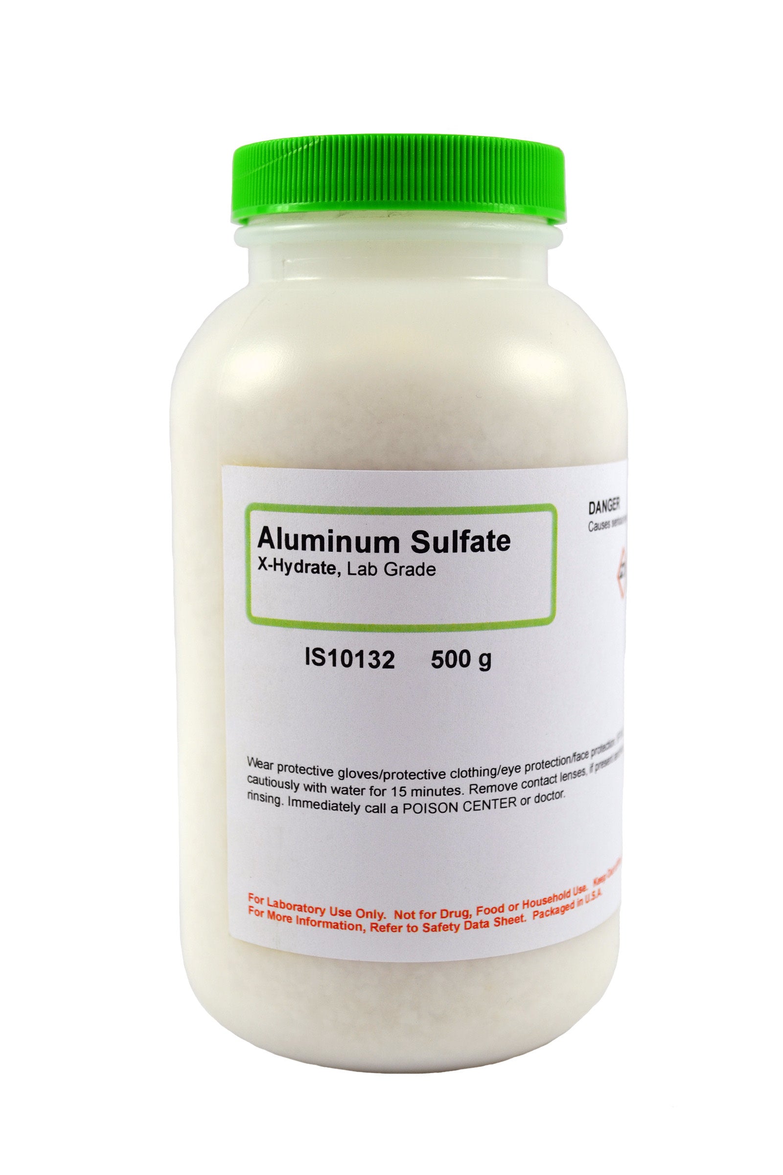 Laboratory Grade Aluminum Sulfate X-Hydrate, 500g