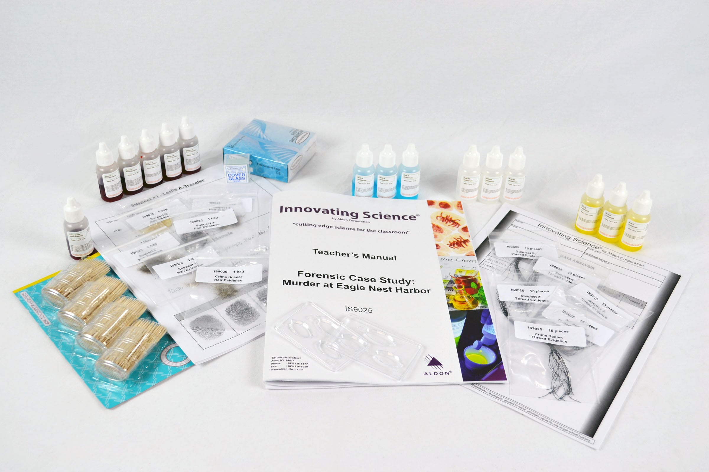 Forensic Case Study Kit: Murder at Eagle Nest Harbor
