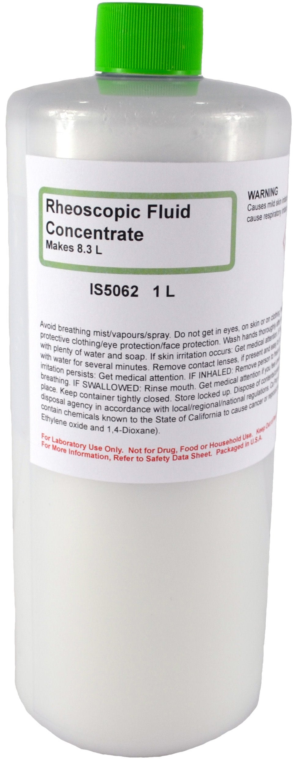 Rheoscopic Concentrate, 1L Makes 62.5L of Pearly-White Solution