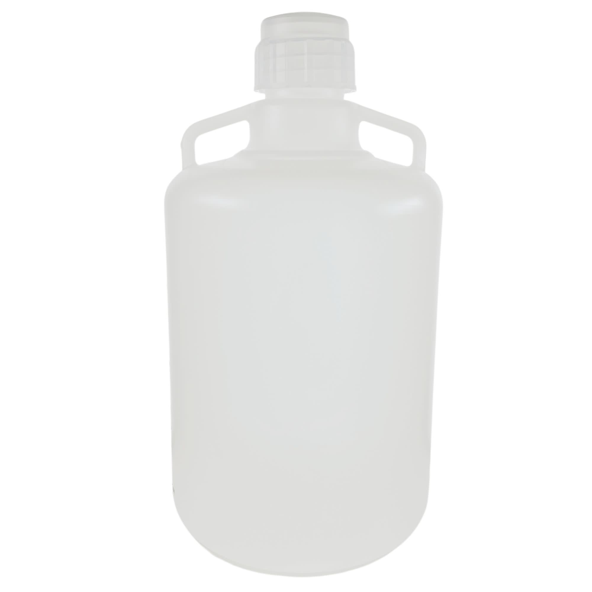 Autoclavable Polypropylene Carboy with Silicone-Lined Cap, 20L, 0-135°C