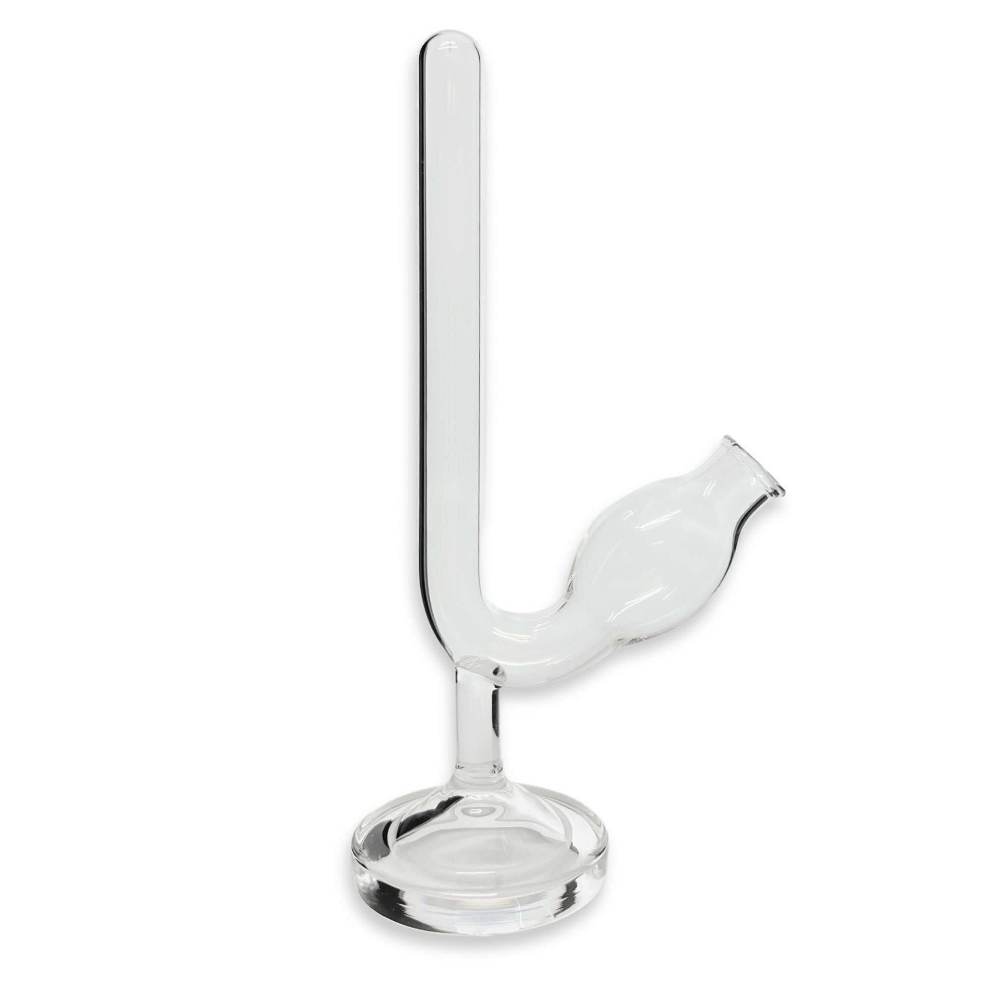 Large Fermentation Tube with Foot, Borosilicate Glass