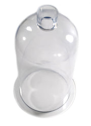 Large Acrylic Bell Jar, 12 x 7 inch