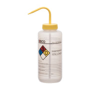 Isopropanol Wash Bottle, LDPE, 4-Color Label, 1000mL
