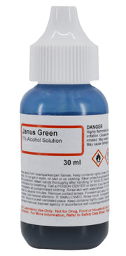 1% Janus Green Alcohol Solution, 30mL