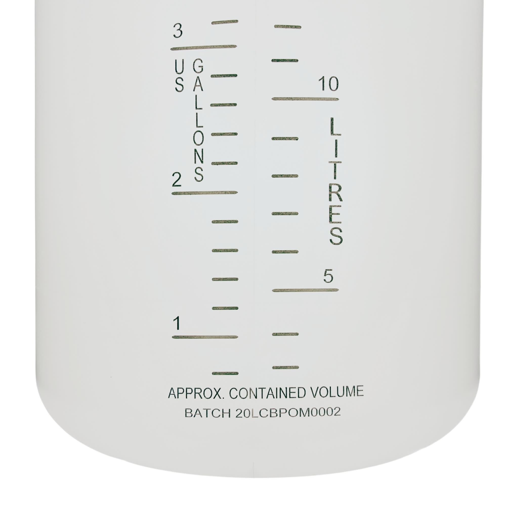 Autoclavable Polypropylene Carboy with Silicone-Lined Cap, 20L, 0-135°C
