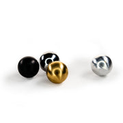 Comparative Mechanics Ball Set, 4-Piece (Aluminum, Brass, PVC, Steel)