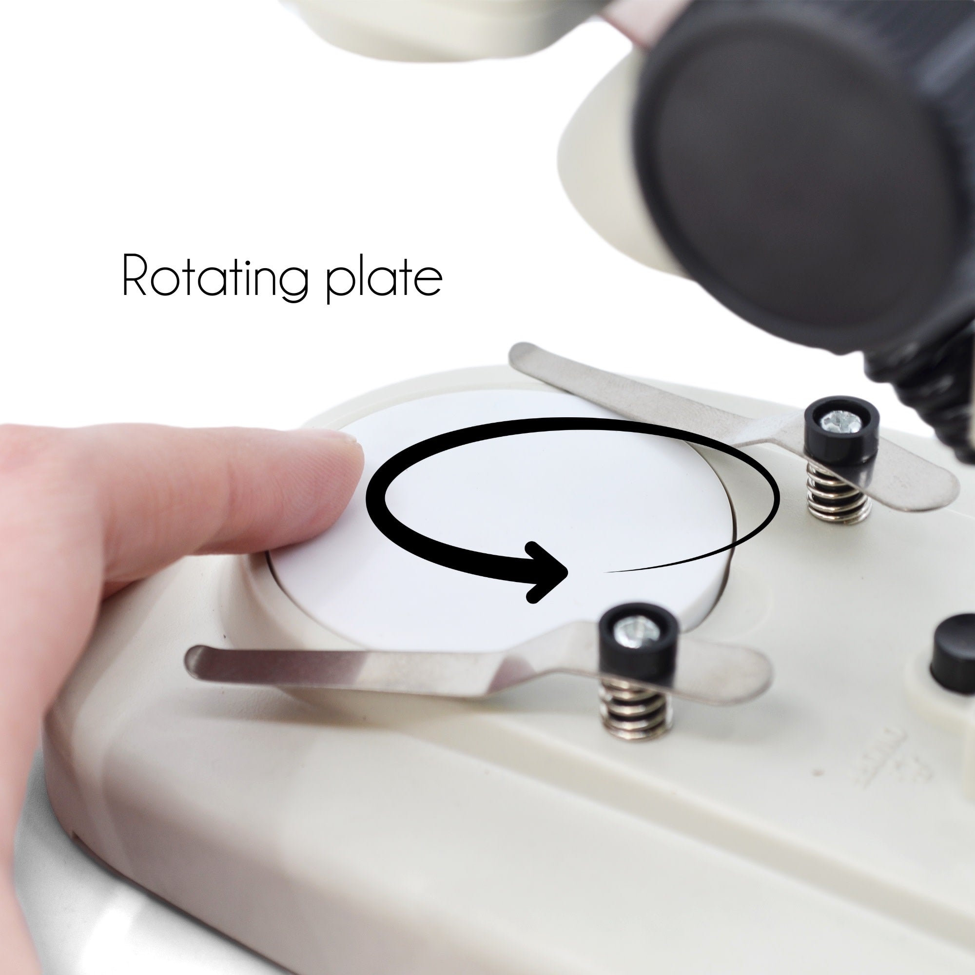 Starter Inclined Stereo Microscope, 20X with Cordless LED