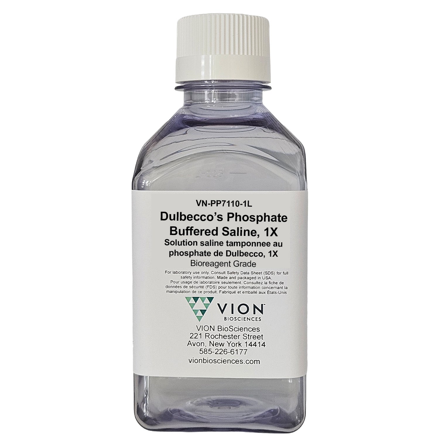 Dulbecco's Phosphate Buffered Saline (DPBS), 1X Ready-to-Use