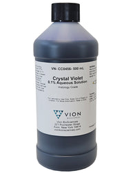 0.1% Crystal Violet Protein and DNA Stain Aqueous Solution, 500mL