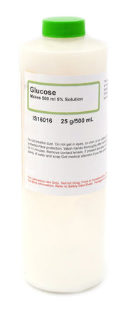 Glucose Solution Mix, Makes 500mL of 5% Solution, 25g
