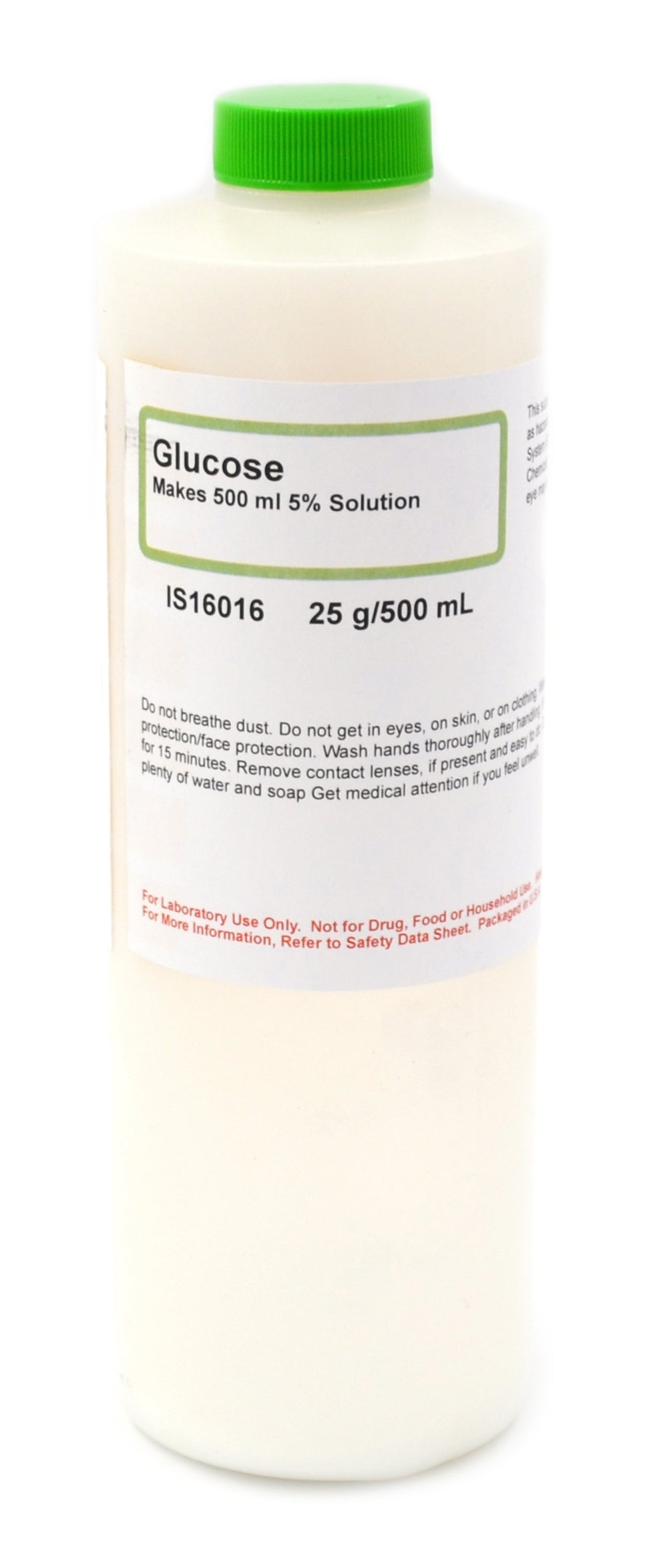 Glucose Solution Mix, Makes 500mL of 5% Solution, 25g