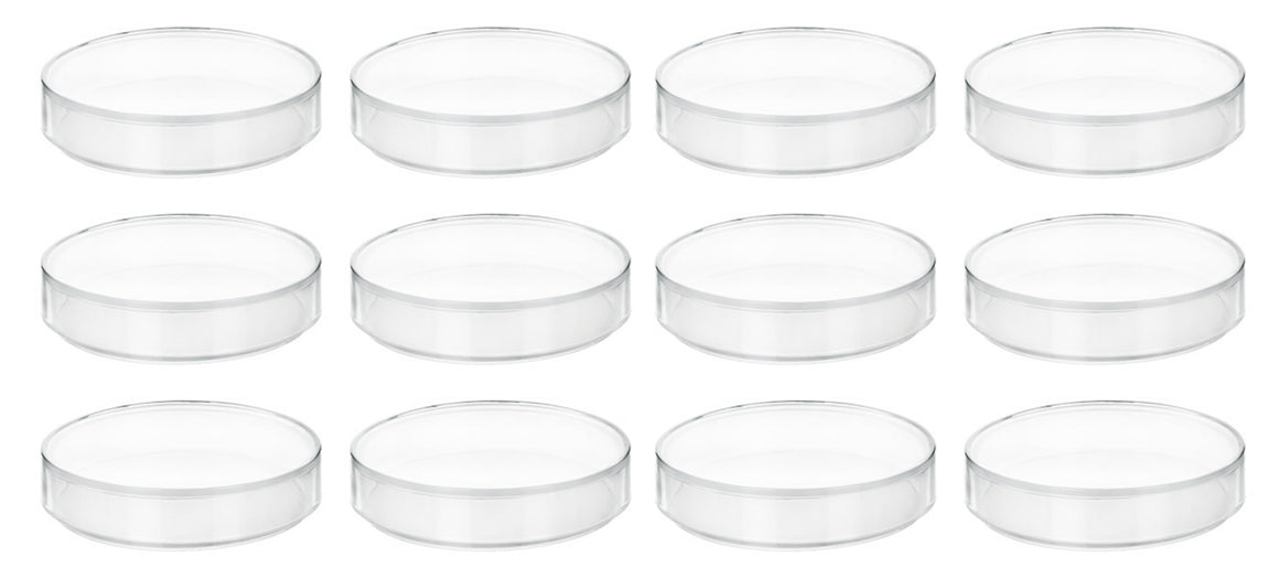 Reusable Polypropylene Petri Dish with Lid, 95mm