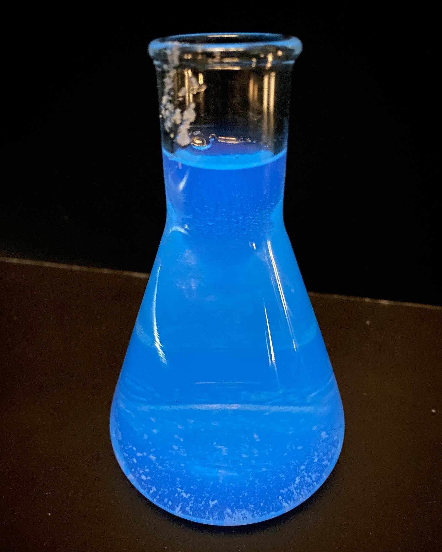 Instant Light Chemiluminescence Powder Chemistry Demonstration