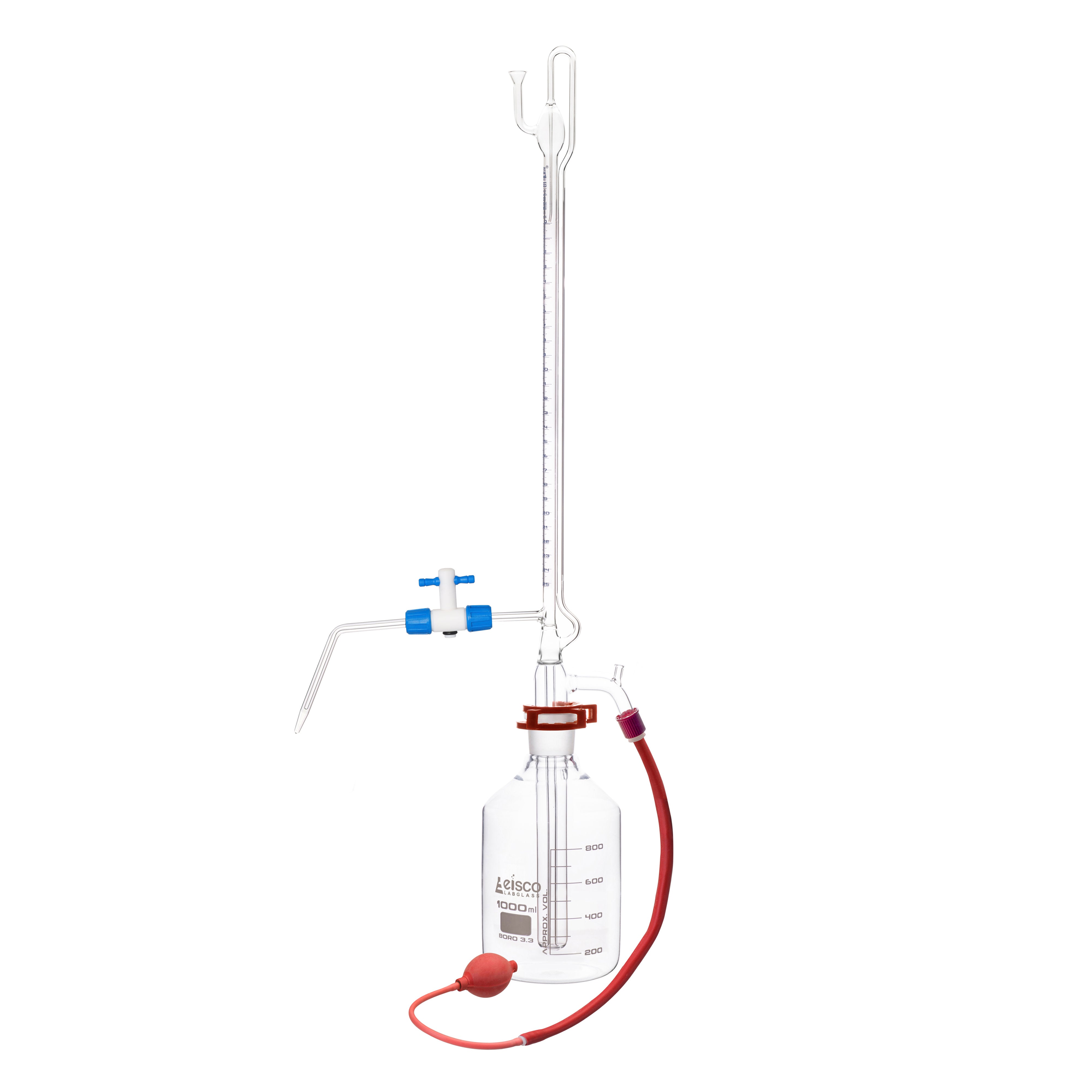 Class B Automatic Zero Borosilicate Glass Burette