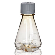 Sterile Vented Baffled-Bottom Polycarbonate Erlenmeyer Flask, USP Class VI, 250mL
