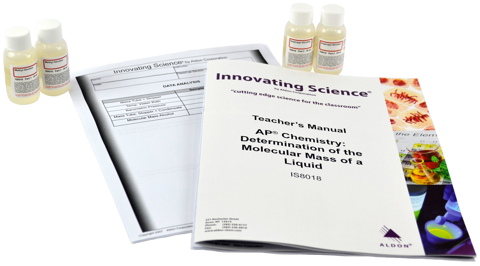 Molecular Mass of Volatile Liquids AP Chemistry Vaporization Kit