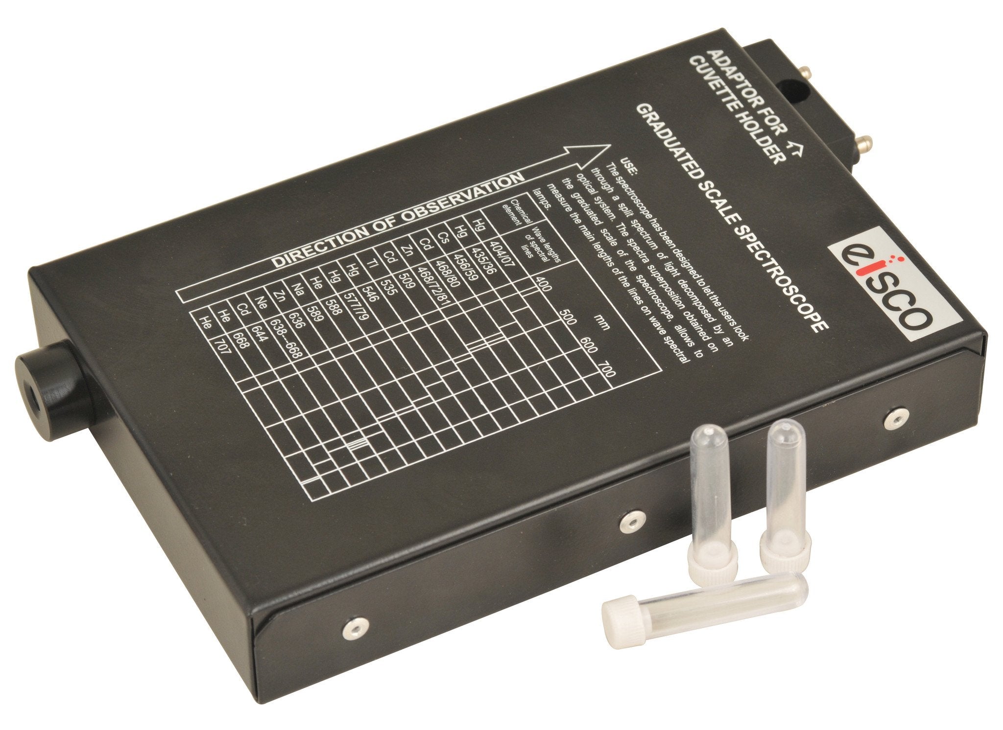 Direct Vision Spectroscope in Metal Case