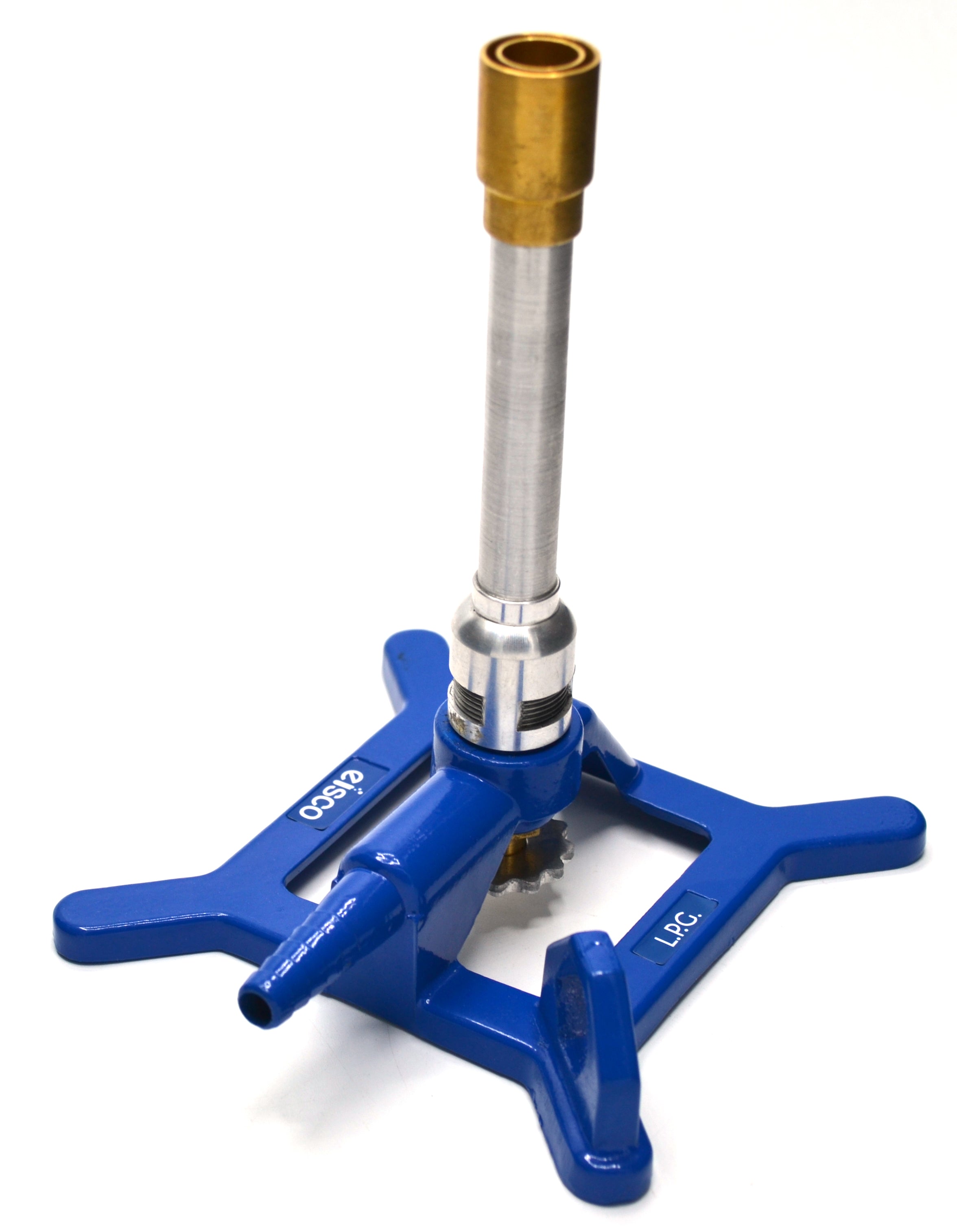 Tirrill LPG Bunsen Burner with Cast Iron StabiliBase and Gas Flow Control