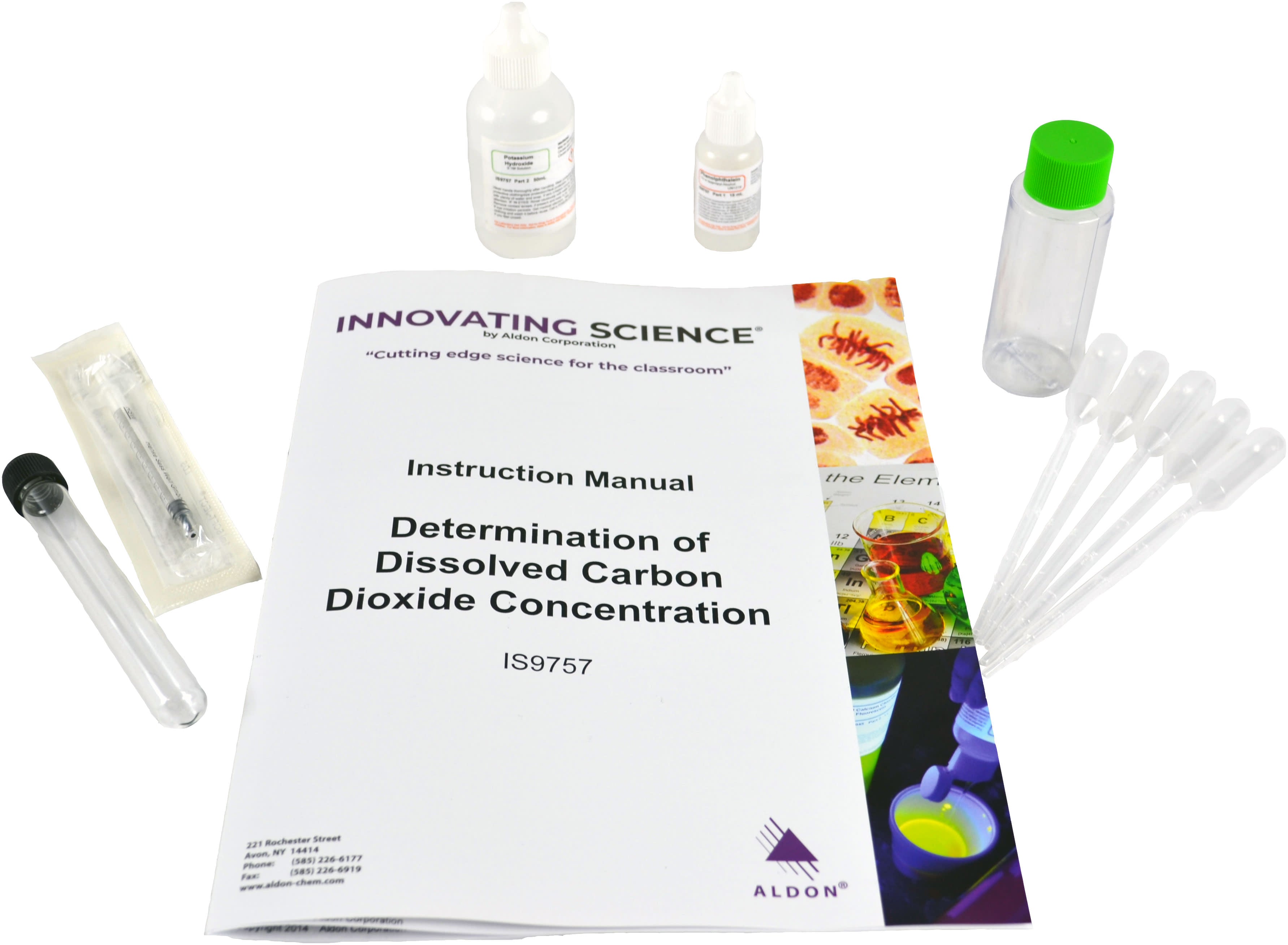 Carbon Dioxide Dissolved CO2 Water Test Kit