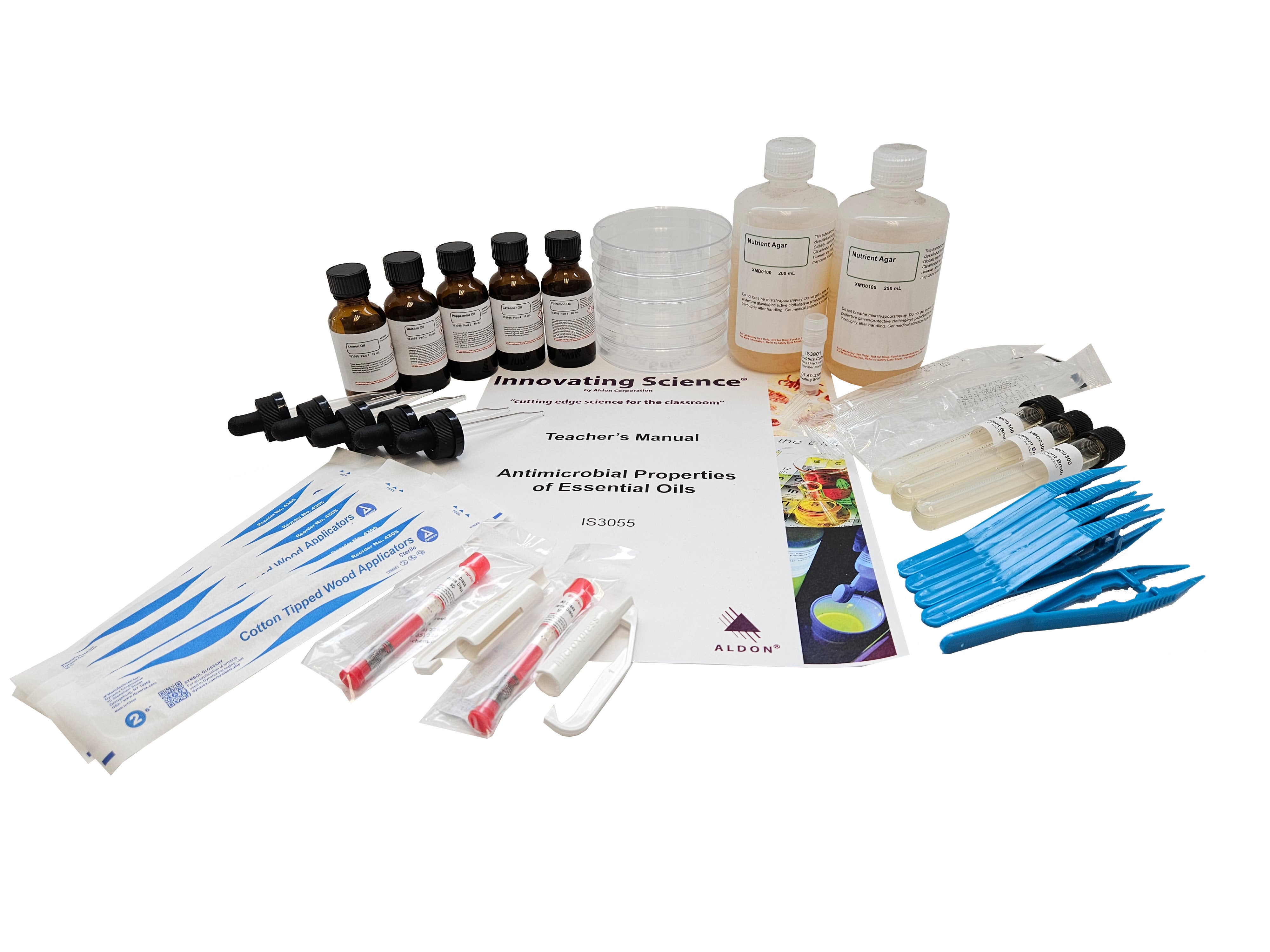 Properties of Essential Oils Kirby-Bauer Method Laboratory Kit