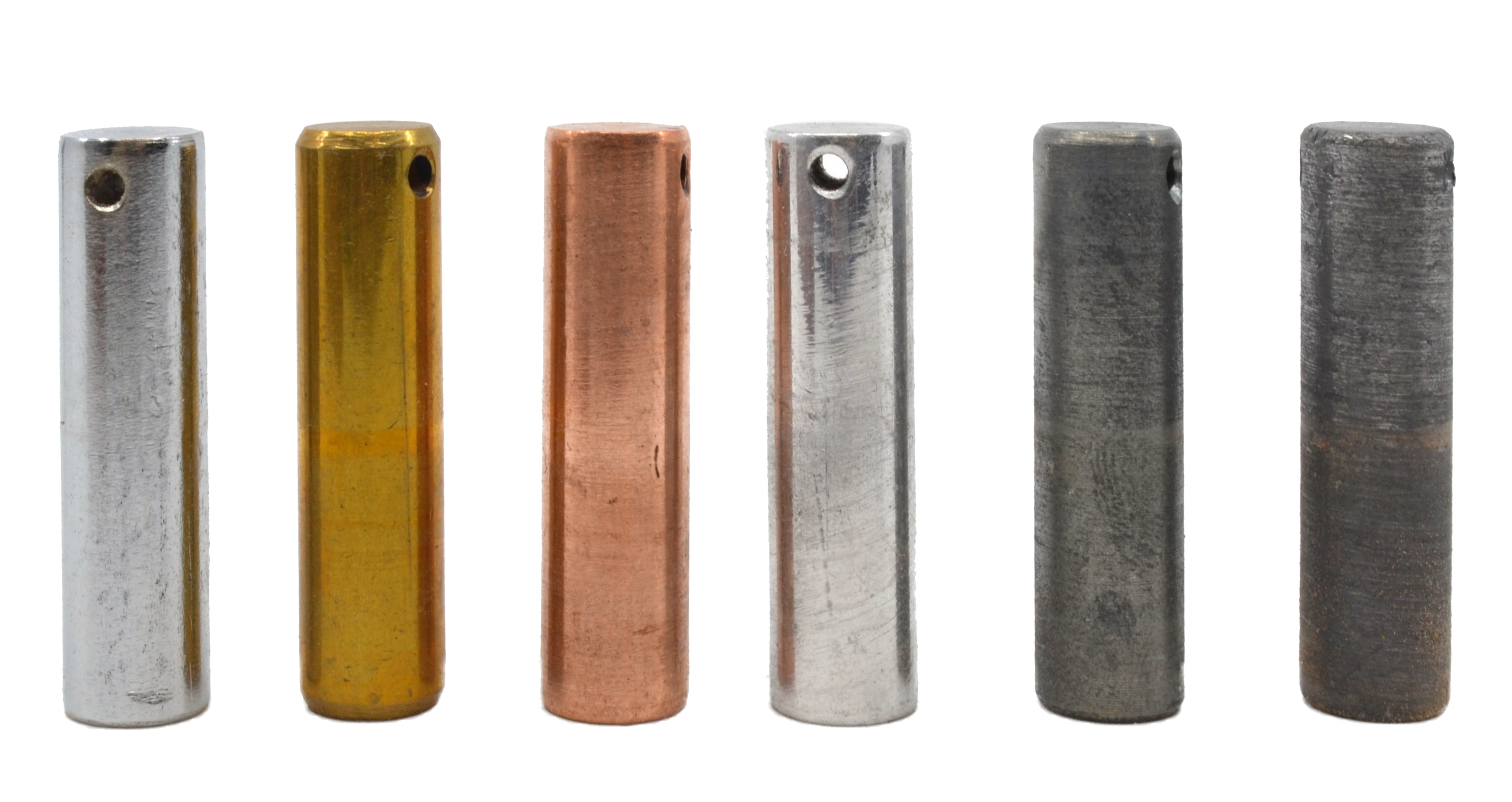 Specific Heat Metal Cylinder Set, 6 Metals