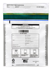 Level 4 Tamper-Evident Deposit Bag, 9"x12" Opaque, 100-Pack