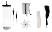 7-Piece Electrostatics Accessory Kit for Van de Graaff and Wimshurst