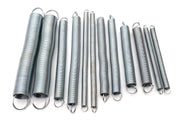12-Piece Steel Extension Spring Set, 6-9"