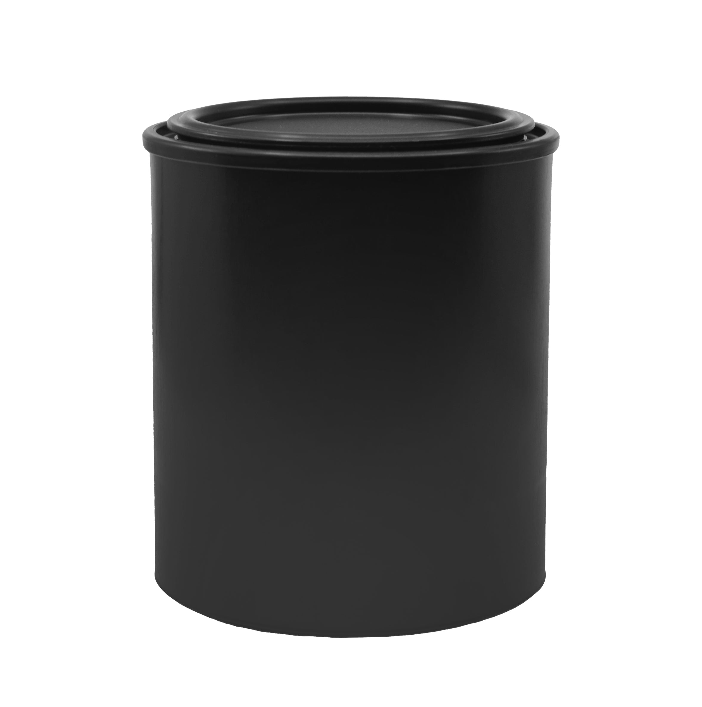 Black Polypropylene Paint Cans, 1 Quart, Recycled, 3-Pack