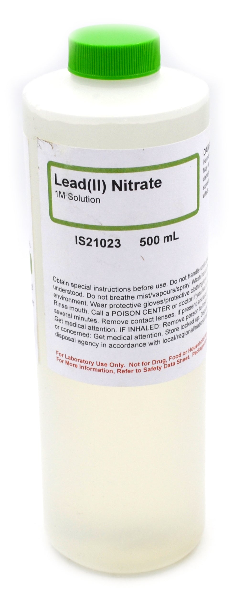 Lead (II) Nitrate Solution, 1M, 500mL