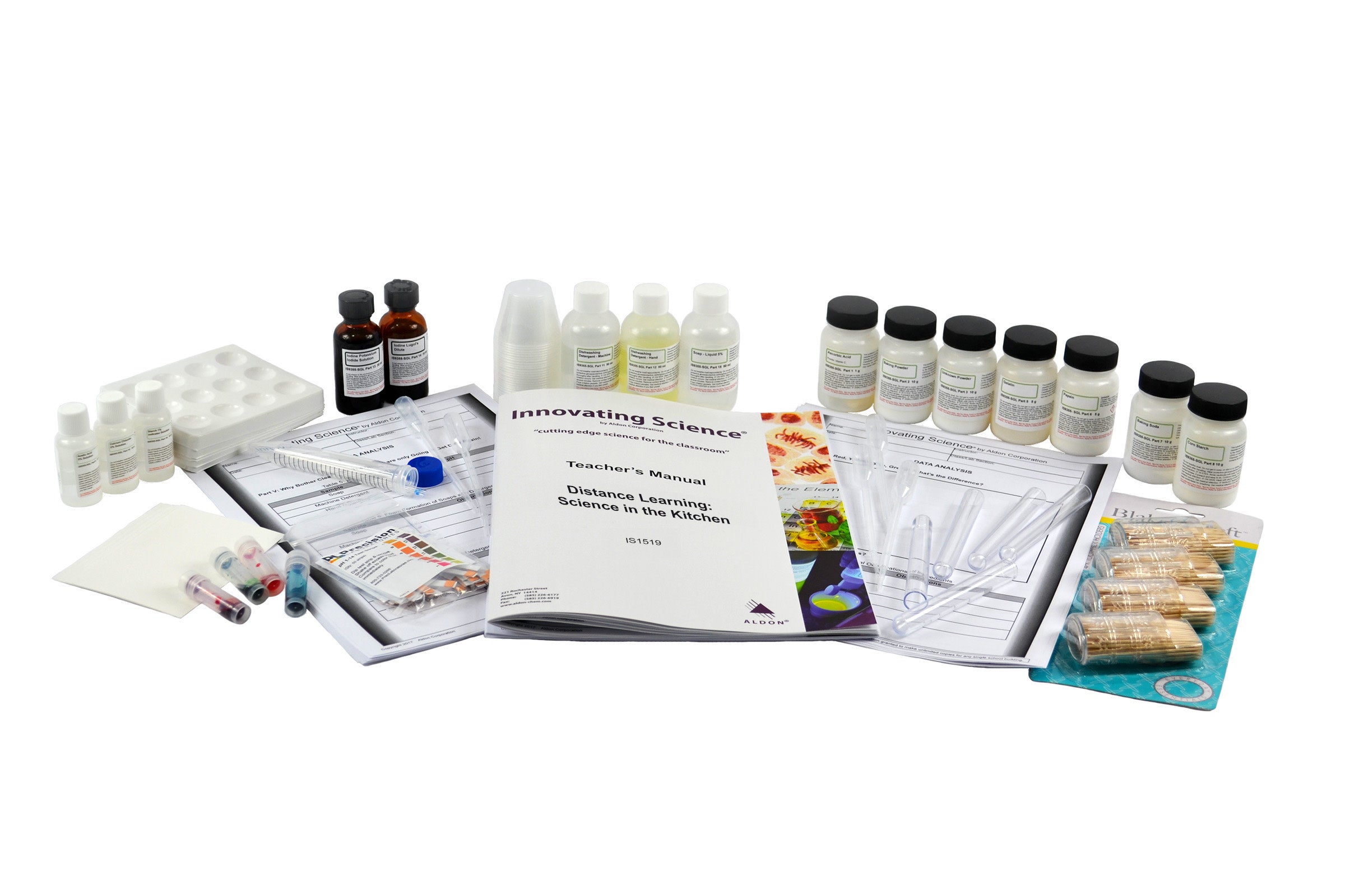 Science in the Kitchen Chromatography and Titration Distance Learning Kit