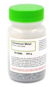 Laboratory Grade Chromium Metal Pieces, 100g