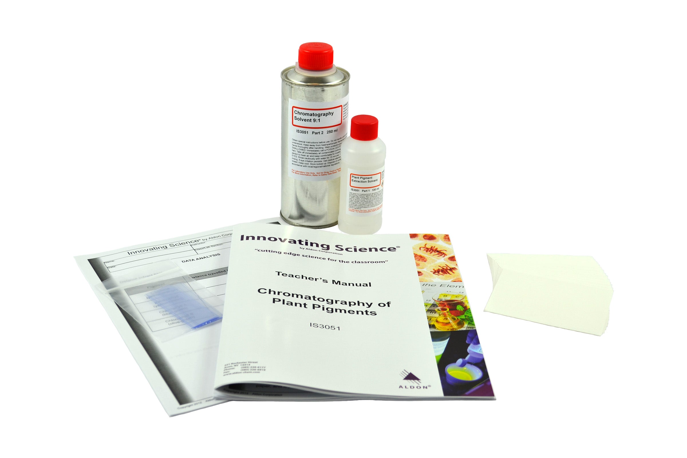 Chromatography of Plant Pigments Kit