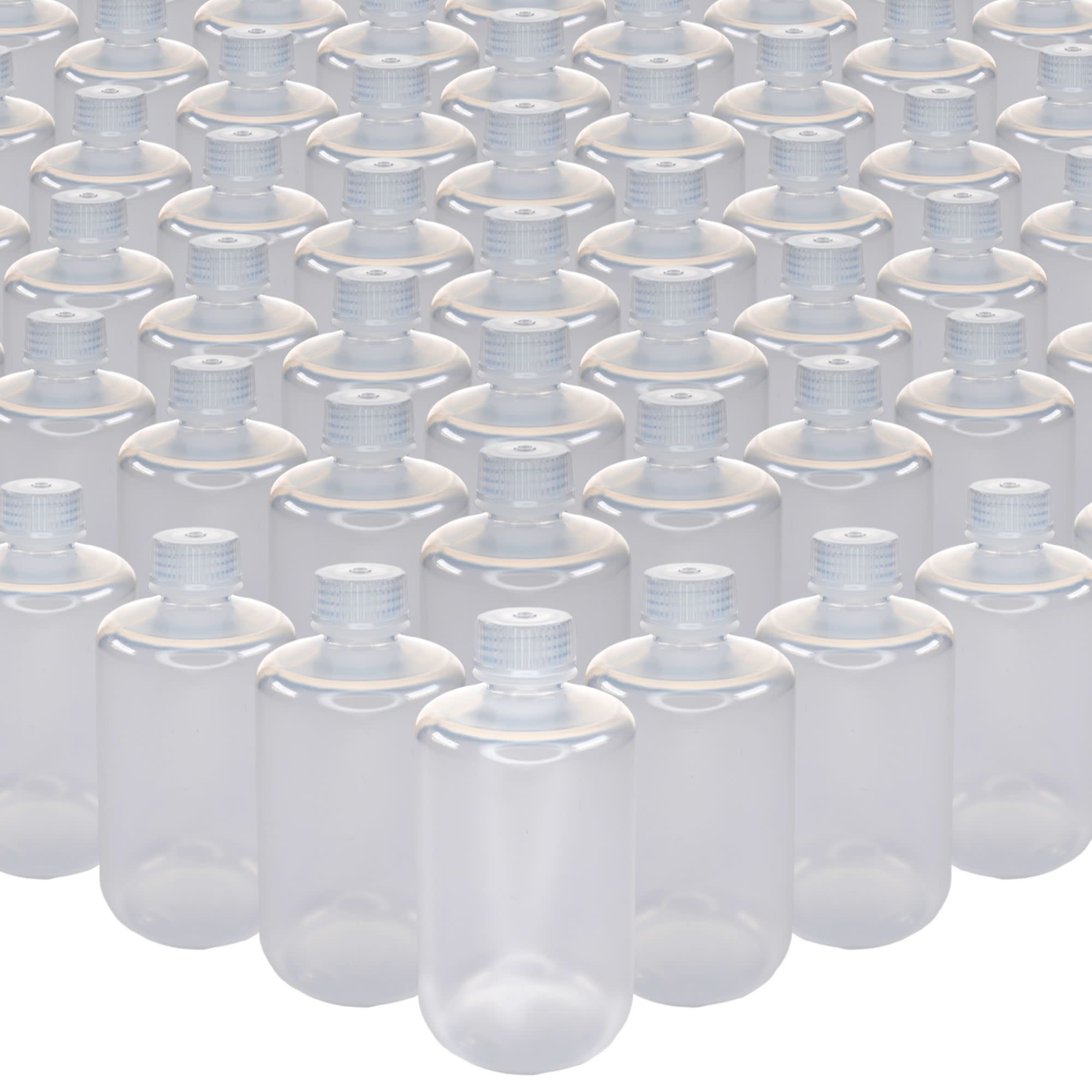 250-Bulk Pack Autoclavable Narrow Mouth Polypropylene Reagent Bottles, 250mL, 0-135°C