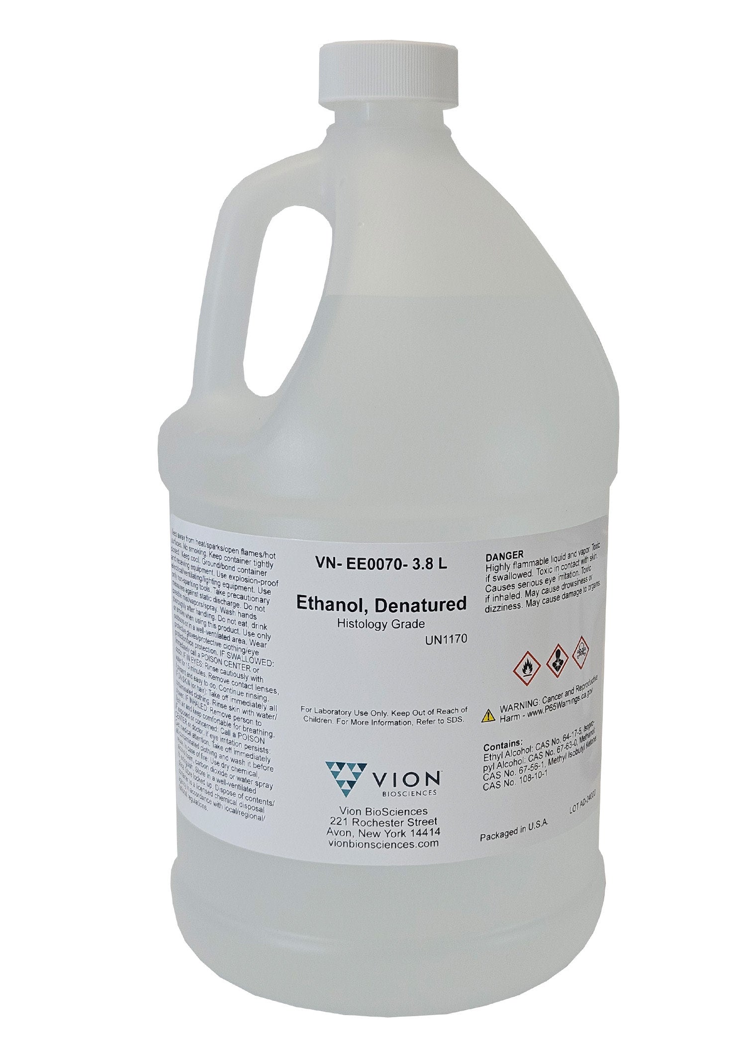 Denatured Ethanol, Histology Grade
