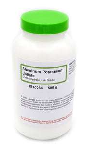 Aluminum Potassium Sulfate 12-Hydrate, 500g, Laboratory Grade