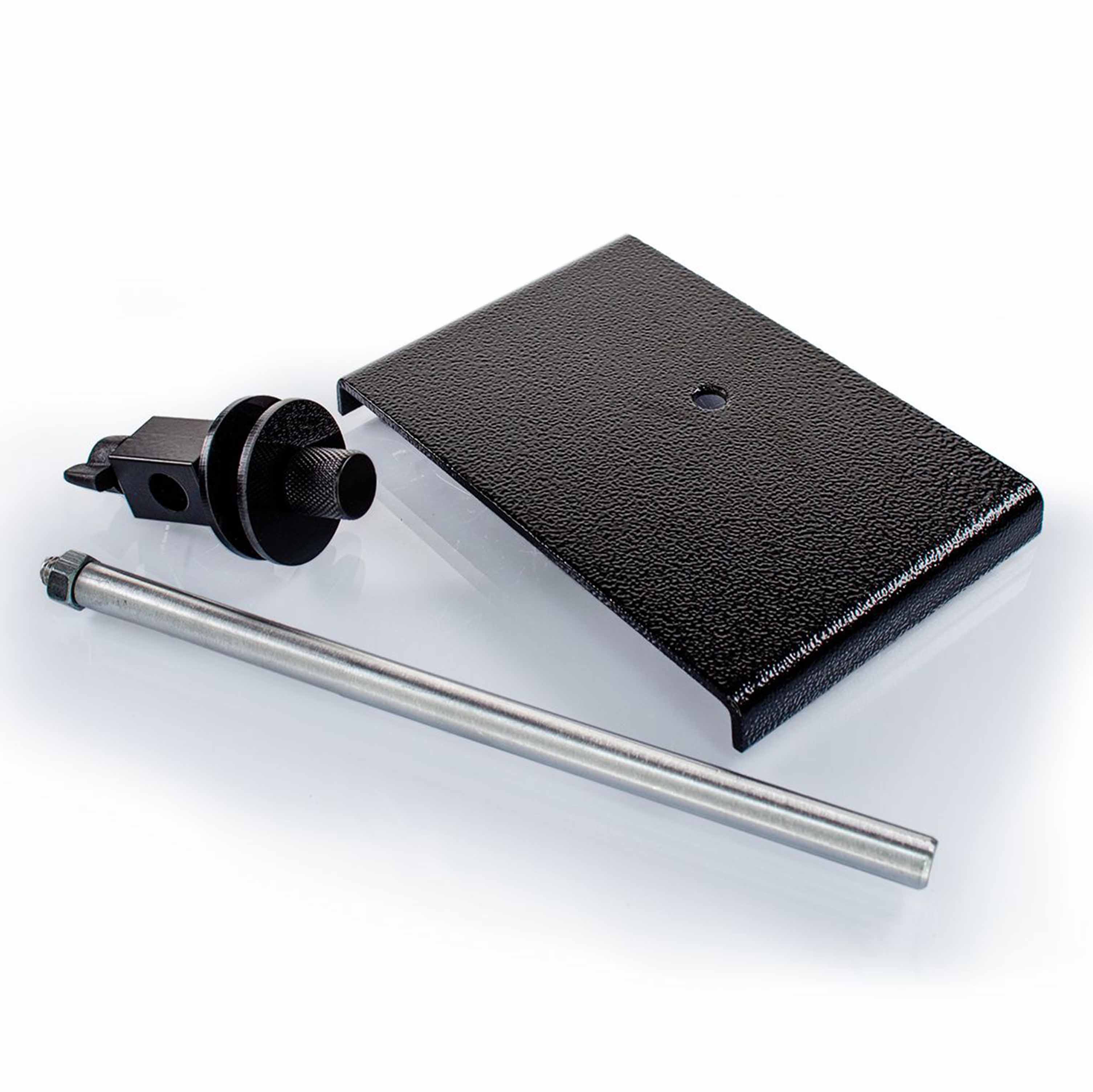Ticker Tape Holder Stand with Steel Rod and Base